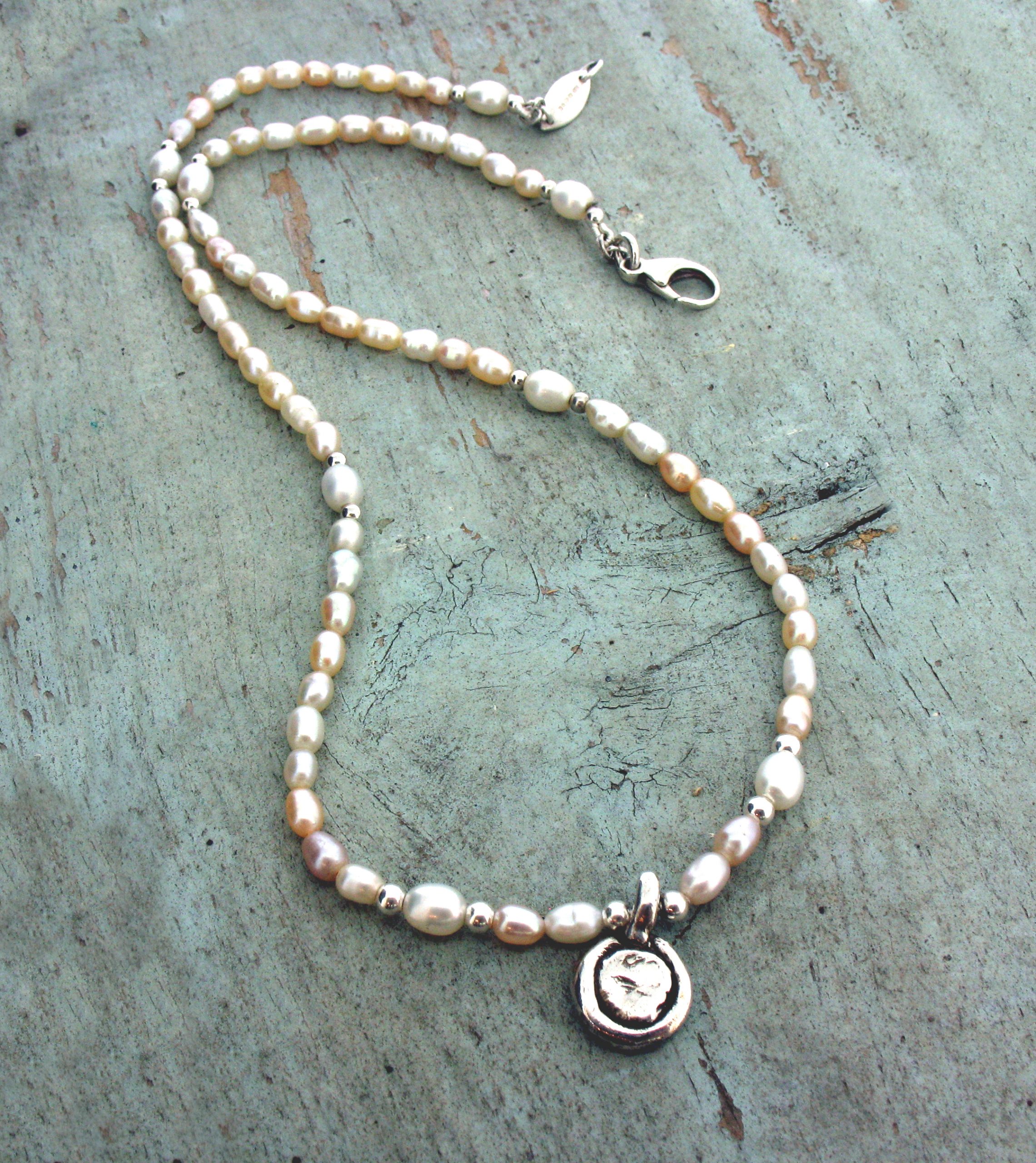Sterling Silver Freshwater Pearl Necklace Sterling Silver Freshwater Pearl Necklace Will
